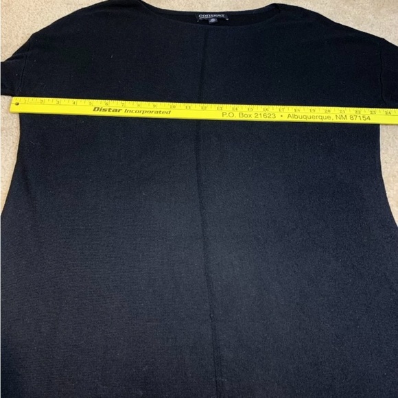 Context Lord & Taylor Soft Black Cashmere Blend Sweater- L - Picture 8 of 13